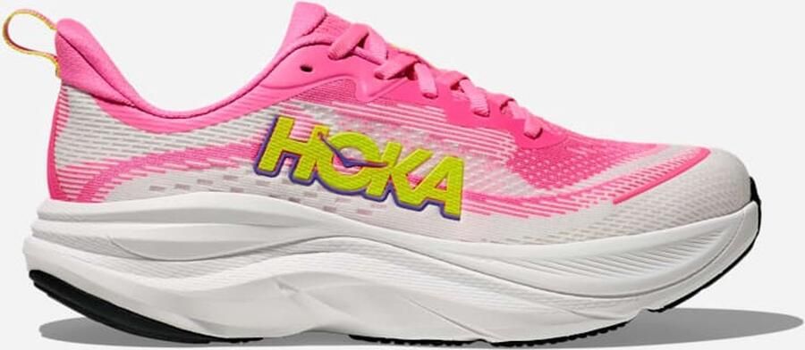 Hoka SKYFLOW Hardloopschoenen Dames NEON ROSE NEON CITR B