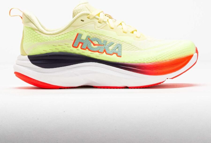 Hoka ONE Skyflow Hardloopschoenen Sunlight neon yuzu