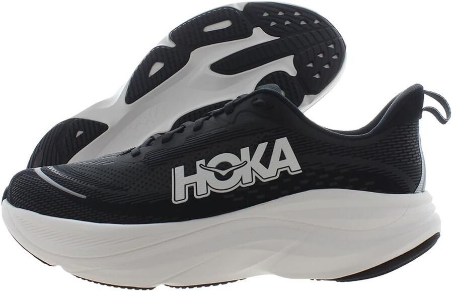 Hoka Skyflow Hardloopschoenen Zwart wit