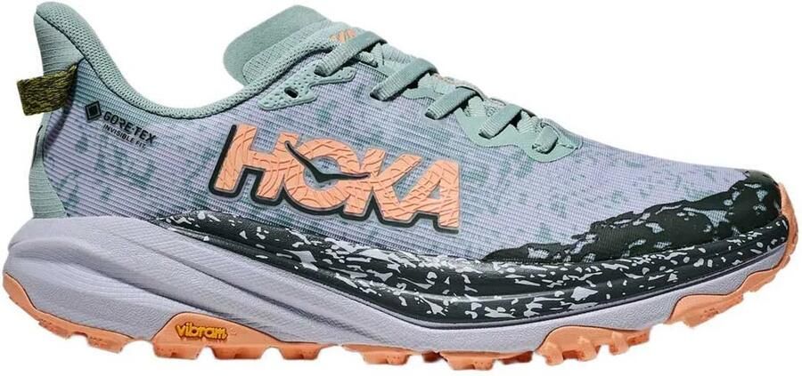 HOKA Women's Speedgoat 6 GTX Trailrunningschoenen 1 3 Regular grijs