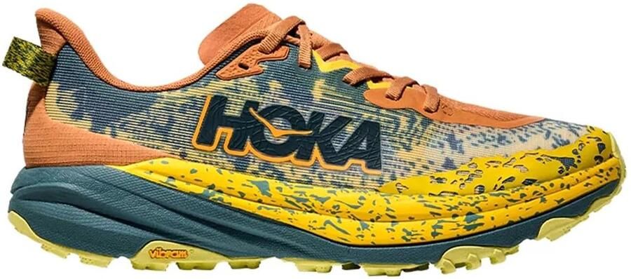 Hoka Speedgoat 6 Hardloopschoen Heren Terra Cotta Mountain Fog D