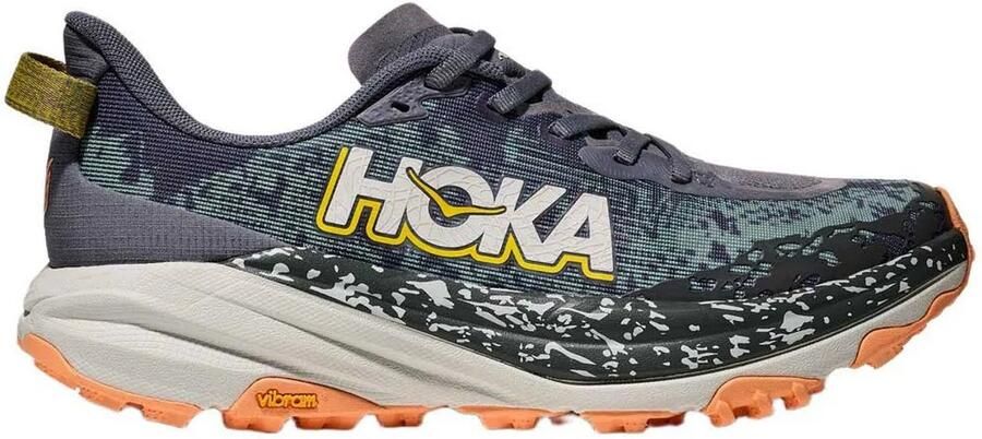 HOKA Women's Speedgoat 6 Trailrunningschoenen 2 3 Regular grijs