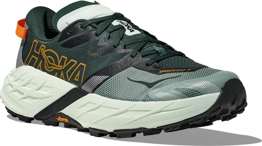 HOKA Speedgoat 7 Trailrunningschoenen Regular zwart grijs