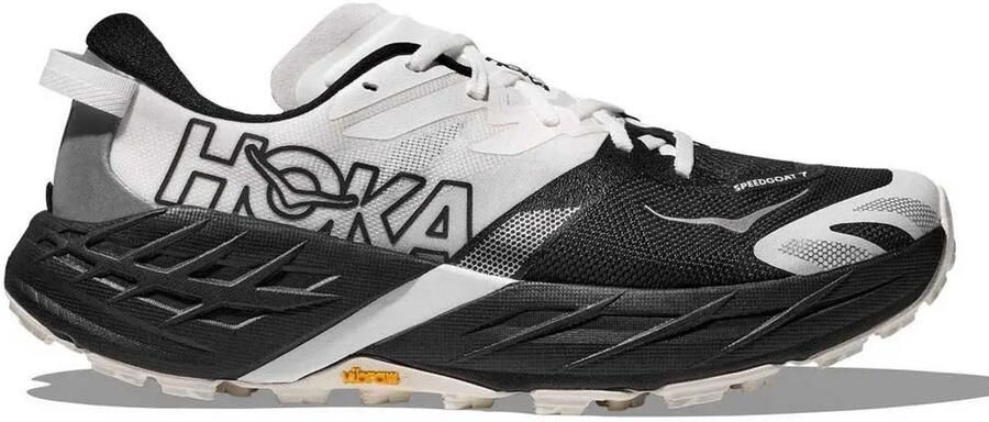 HOKA Women's Speedgoat 7 Trailrunningschoenen 2 3 Regular grijs zwart