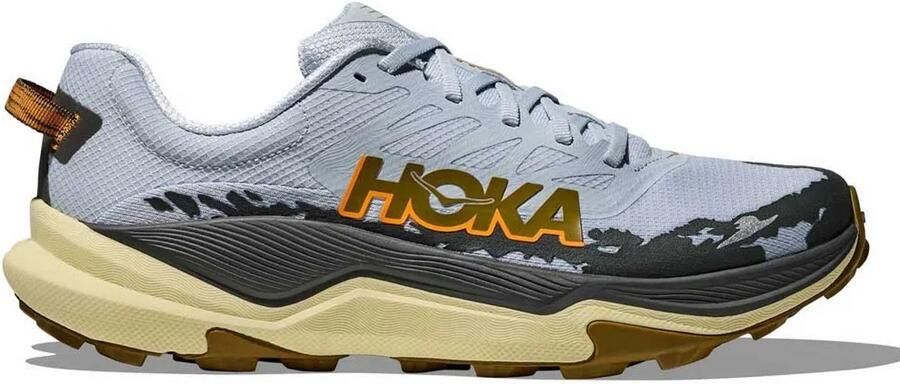 HOKA Loopschoen 'Torrent 4' lichtblauw mosterd grijs oranje