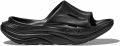 Hoka One Snel Drogende Recovery Sliders met Geventileerde Groeven Black - Zwart