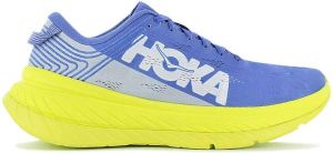 Hoka One Carbon X Heren Hardloopschoenen Trainingsschoenen Sportschoenen Running Schoenen Blauw-Gelb 1102886-ABEP