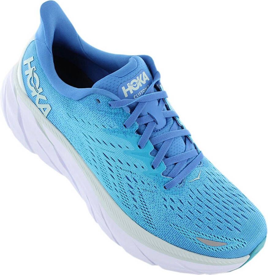 Hoka One Clifton 8 Heren Hardloopschoenen Running Schoenen Sportschoenen Blauw 1119393-IBSB