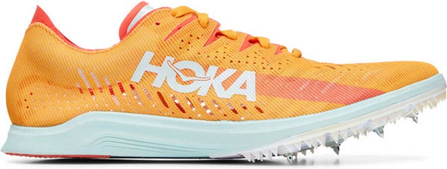 Hoka One CIELO X LD Sportschoenen Hardlopen Track geel wit