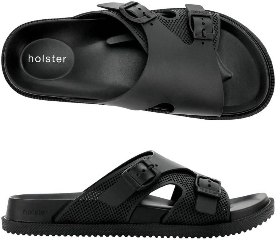 Holster Chill Vegan Slippers Podologisch Goedgekeurd Zwart