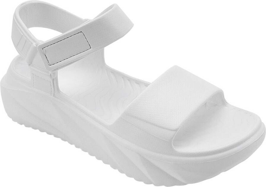 Holster CloudNine Natural Flatform Sandaal Vegan Comfort & Duurzaam Design