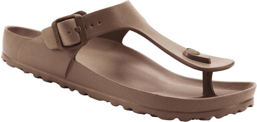 Holster Coastal Vegan Slides Podologisch Goedgekeurd Slipper Naturel