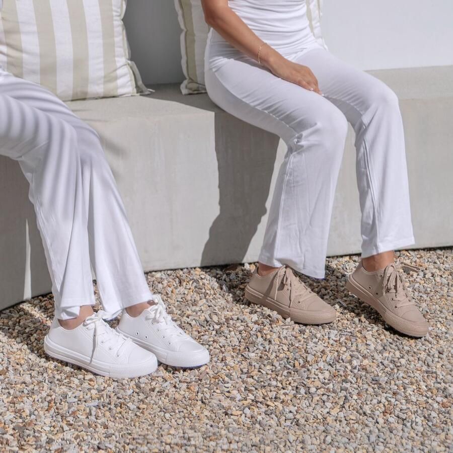 Holster Connie Vegan Sneakers Ultralight EVA Waterbestendig Wit