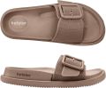 Holster Laze Slippers Vegan Comfort Podologisch Goedgekeurd Waterbestendig BRUIN - Bruin
