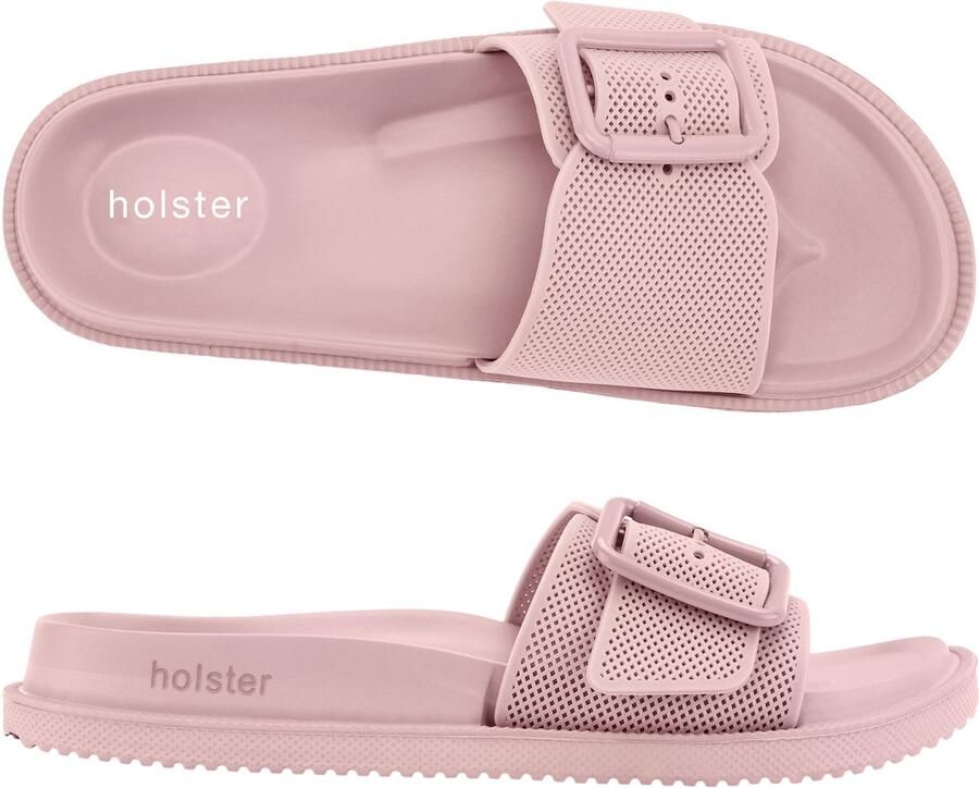 Holster Laze Slippers Vegan Comfort Podologisch Goedgekeurd Waterbestendig ROZE