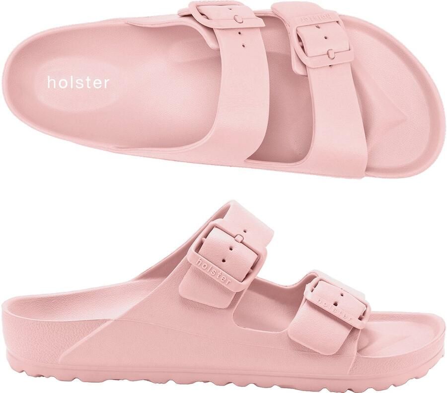 Holster Sundreamer Vegan Slides Podologisch Goedgekeurd Slipper Licht Roze