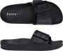 Holster Solace Vegan Slides Podologisch Goedgekeurd Comfort Verstelbare Gespen Zwart - Thumbnail 1