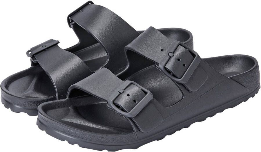 Holster Sundreamer Vegan Slides Podologisch Goedgekeurd Slipper Grijs