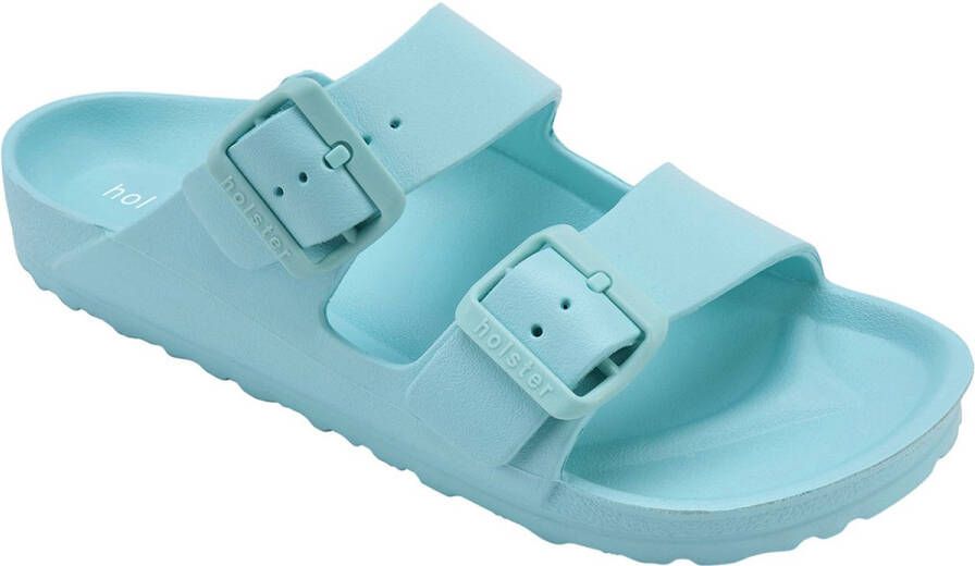 Holster Sundreamer Vegan Slides Podologisch Goedgekeurd Slipper Blauw