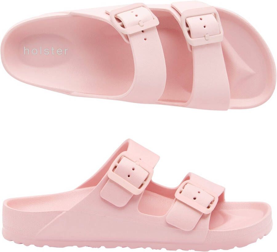 Holster Sundreamer Vegan Slides Podologisch Goedgekeurd Slipper Licht Roze