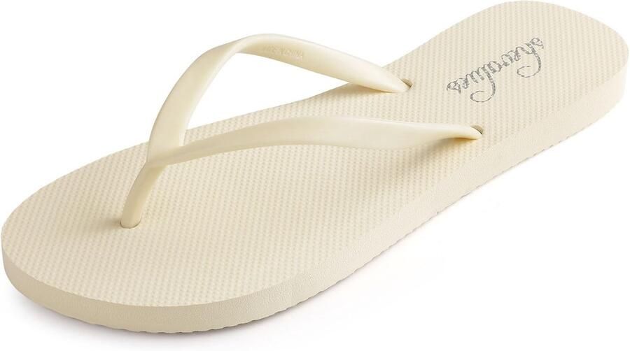 Homaxy -Slim Slippers Anatomische Teenslippers -Dames Slippers 38 Off-white