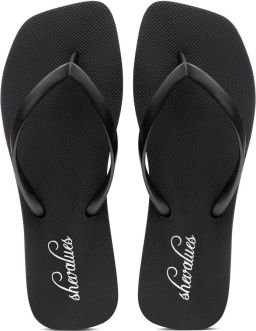 Homaxy Ergonomic Thong Flip Flops Summer Beach Minimalist Sandals-39-Zwart