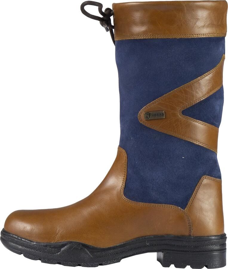 Horka Leren Laars Greenwich 146270 Zand - Foto 5