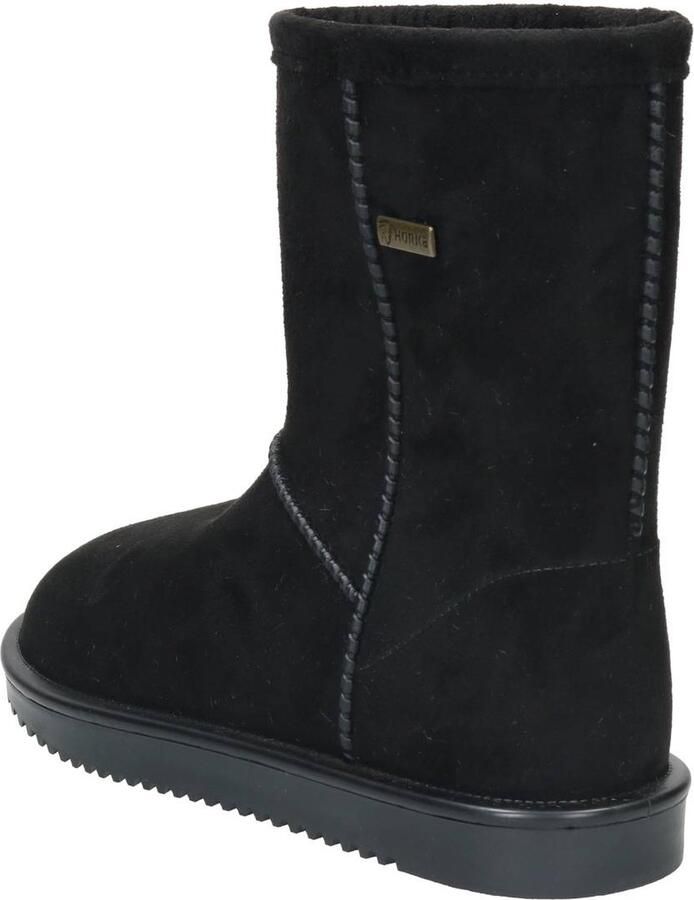 Horka Woolley Outdoorlaarzen Suède imitatiebont Zwart