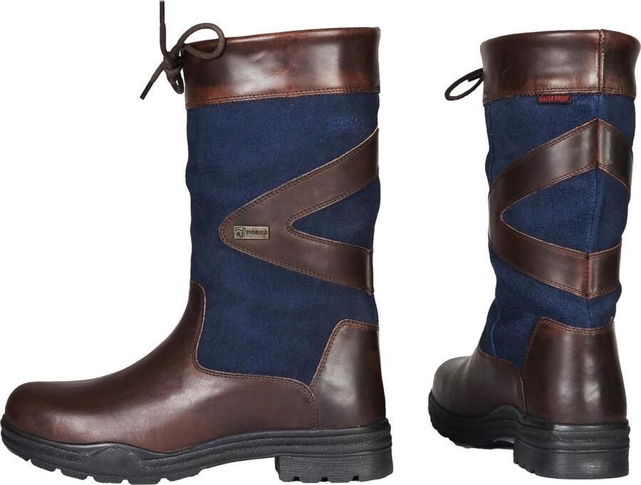Horka International Horka Outdoorlaarzen Greenwich Kort Unisex Blauw - Foto 10