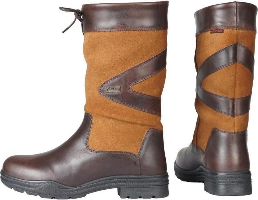 Horka Outdoorlaarzen Greenwich Kort Unisex Camel - Foto 7