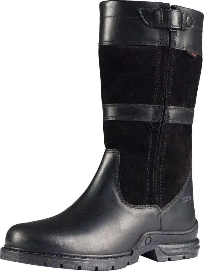 Horka Outdoorlaarzen York Halfhoog Leer suède Bruin blauw - Foto 6