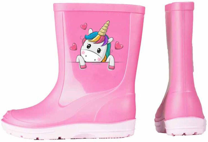 Horka Regenlaarzen Meisjes Pvc Roze lichtroze - Foto 8