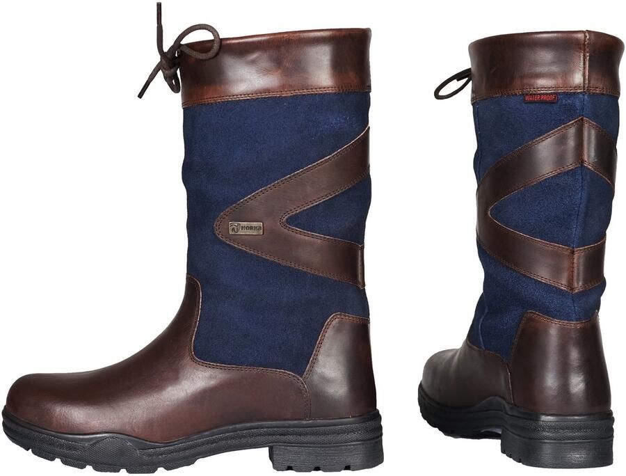 Horka International Horka Outdoorlaarzen Greenwich Kort Unisex Blauw - Foto 3