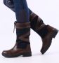 Horka International Horka Outdoorlaarzen Greenwich Kort Unisex Blauw - Thumbnail 1