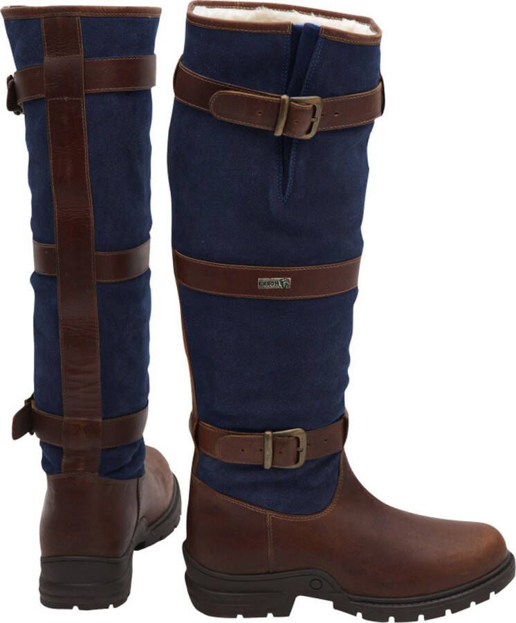 Horka Outdoorlaarzen Highlander Leer suède Bruin blauw