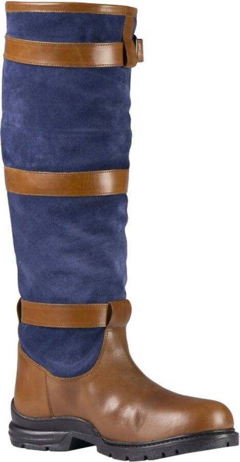 Horka Outdoorlaars Highlander Lang Cognac Blauw