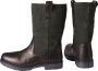 Horka Outdoorlaarzen Cornwall Unisex Kort Bruin groen - Thumbnail 1