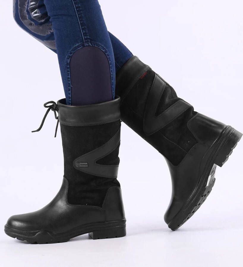 Horka Outdoorlaarzen Greenwich Junior Leer suède Zwart - Foto 3