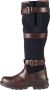 Horka Outdoorlaarzen Highlander Leer suède Bruin blauw - Thumbnail 1
