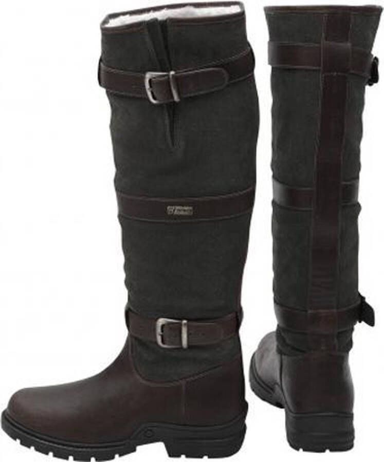 Horka Outdoorlaarzen Highlander Leer suède Bruin groen