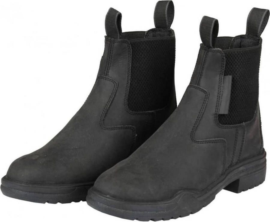 Horka Stal- rijschoen Jodhpur-protecto Unisex Leer Zwart