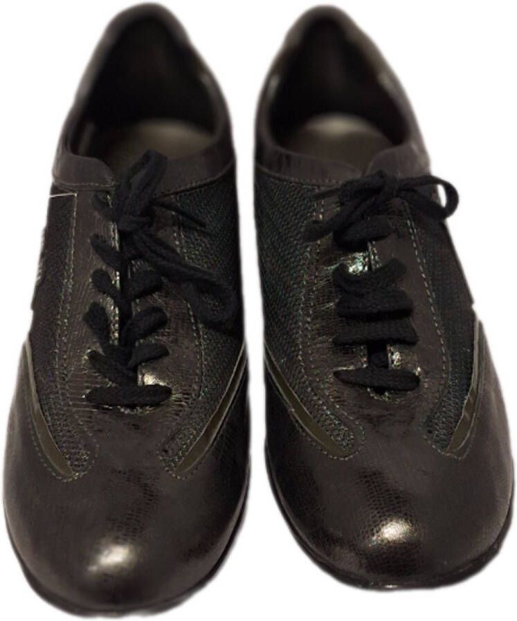 HORNET by BOTTICELLI HORNETby Botticelli-LUXE SNEAKER -LEER&MESH-ANTRACITE