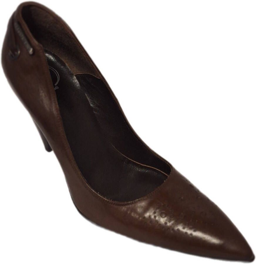 HORNET by BOTTICELLI HORNETby Botticelli- LUXE PUMPS -MOGANO BROWN-LEER-STILLOHAK