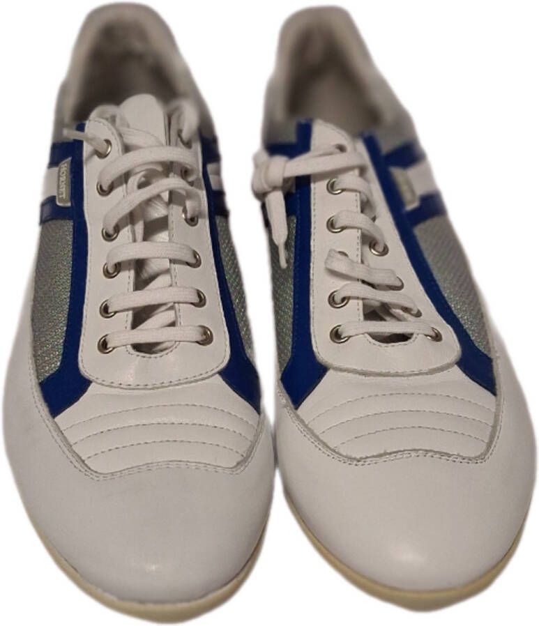 HORNET by BOTTICELLI HORNETby Botticelli- SNEAKER-NAPPA-BIANCO-BL LEER