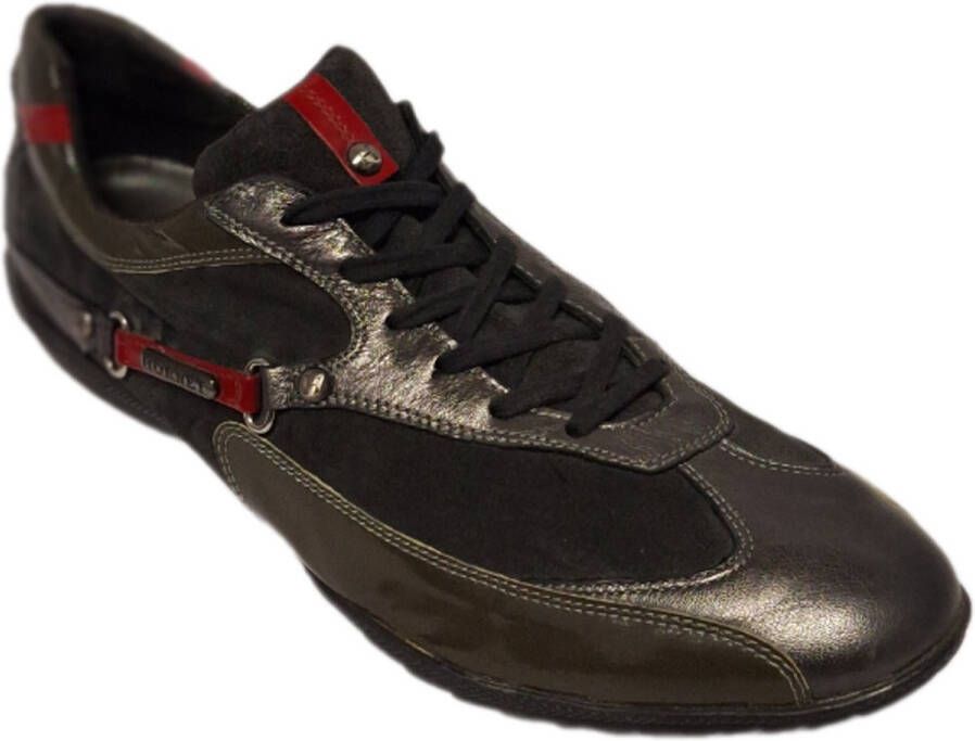 HORNET by BOTTICELLI HORNETby Botticelli- SNEAKER-OSLO-LEER-ANTRACITE