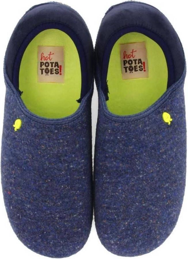 Hot Potatoes Braunau Junior Blauwe Pantoffel - Foto 2