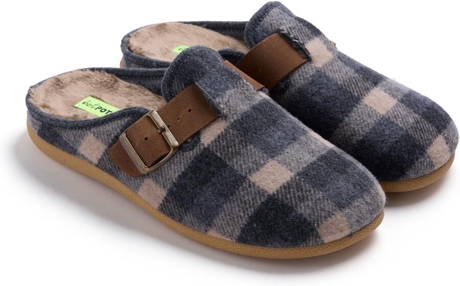 Hot Potatoes 80489 Sloffen Heren Grey