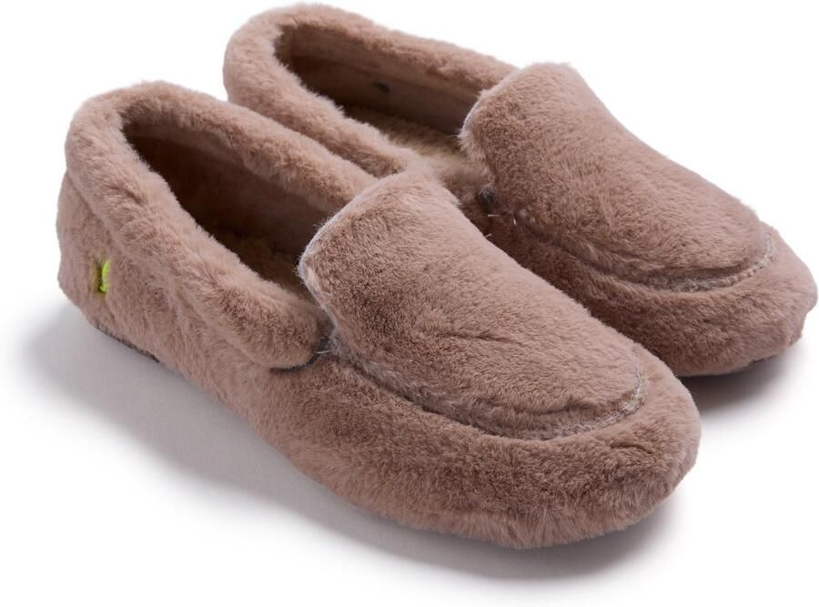 Hot Potatoes 80936 Sloffen Dames Taupe