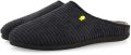 Hot Potatoes 92207 Pantoffels Heren Open sloffen met antislip zool Black - Zwart