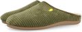Hot Potatoes 92207 Pantoffels Heren Open sloffen met antislip zool Green - Groen